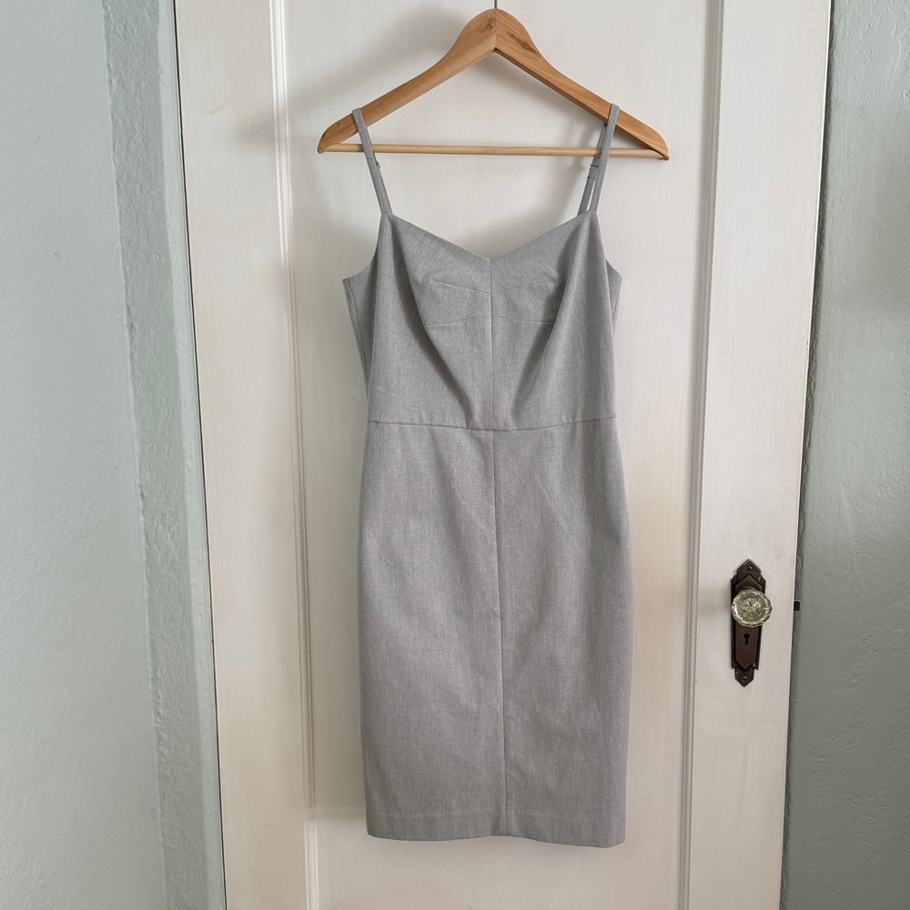 NWT Banana Republic Grey-Blue Strappy Dress Size 4